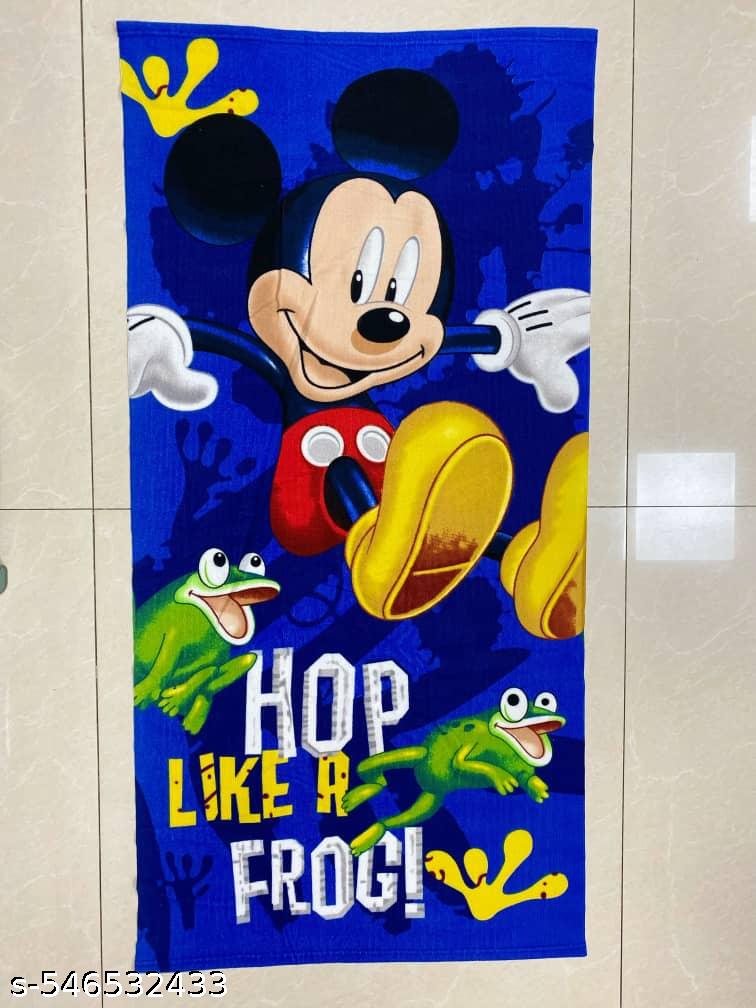 Graphic Towel | Size 30x60 | Soft, Colourful & Fun