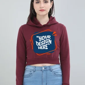 Female Cropped Hoodie