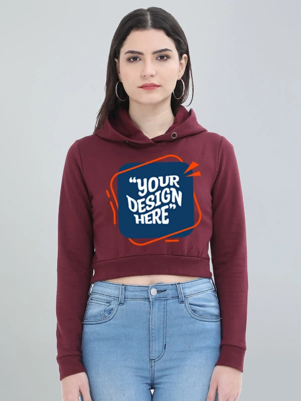 Female Cropped Hoodie