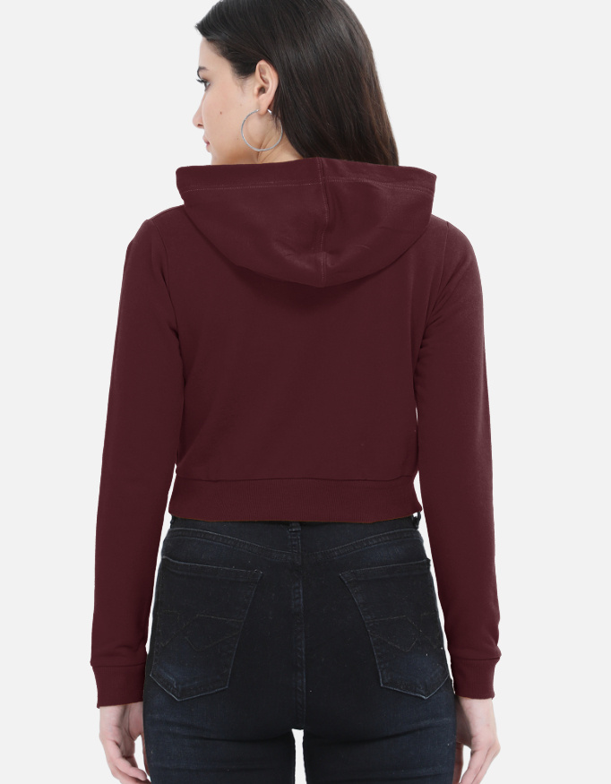 Female Cropped Hoodie - Image 2